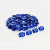 Kyanite 8X6mm Faceted Oval B Gemstones Parcel - 170884