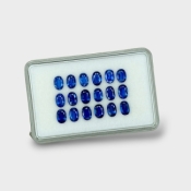 Kyanite 6x4mm Faceted Oval AAA Gemstones Parcel - 170848