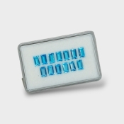 Swiss Blue Topaz 7x4mm Step Cut Baguette AAA Gemstones Parcel - 180104