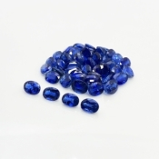 Kyanite 7x5mm Faceted Oval A Gemstones Parcel - 170871