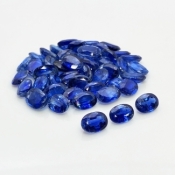 Kyanite 9X7mm Faceted Oval B Gemstones Parcel - 170913