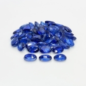 Kyanite 9X7mm Faceted Oval B Gemstones Parcel - 170913