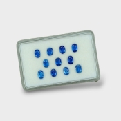 Kyanite 6x4mm Faceted Oval AAA Gemstones Parcel - 170836