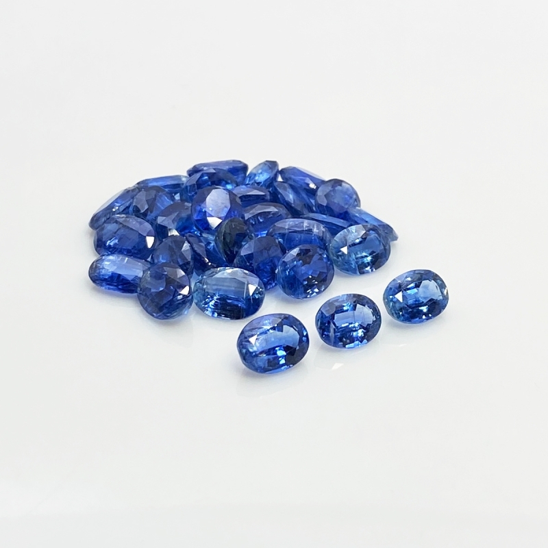 Kyanite 8X6mm Faceted Oval A Gemstones Parcel - 170882