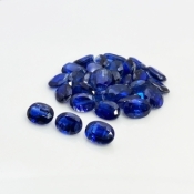 Kyanite 9X7mm Faceted Oval A Gemstones Parcel - 170915