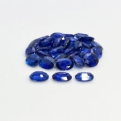 Kyanite 9X7mm Faceted Oval A Gemstones Parcel - 170915