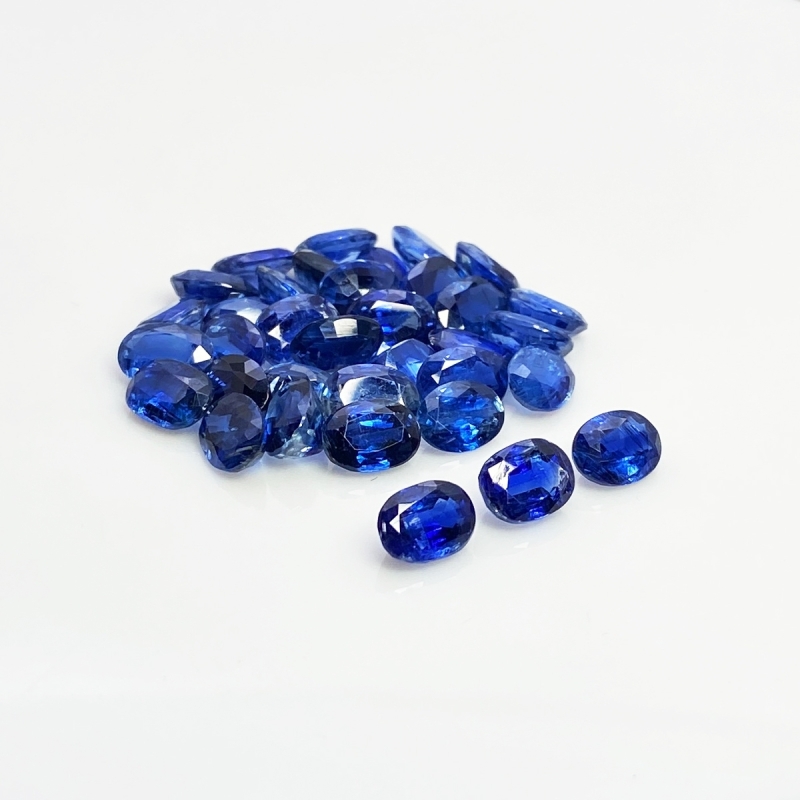 Kyanite 8X6mm Faceted Oval A Gemstones Parcel - 170879