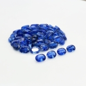 Kyanite 7x5mm Faceted Oval A Gemstones Parcel - 170869