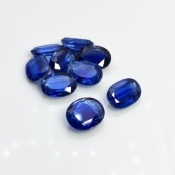 Kyanite 9X13-11X13mm Faceted Oval A Gemstones Parcel - 170927