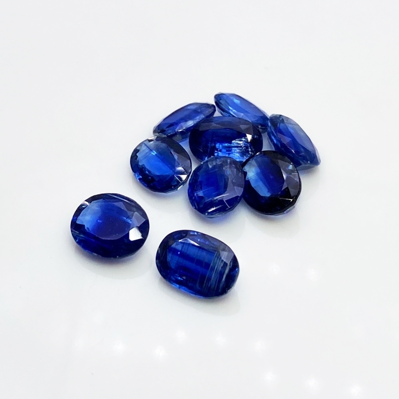 Kyanite 9X13-11X13mm Faceted Oval A Gemstones Parcel - 170927