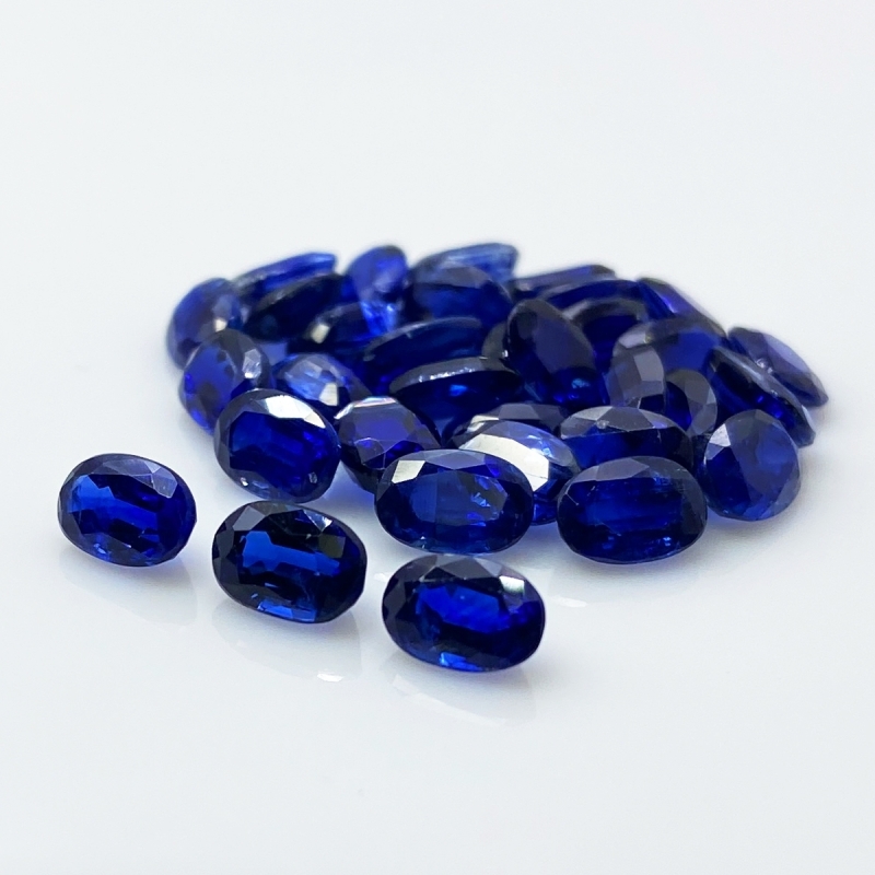 Kyanite 6x4mm Faceted Oval AA+ Gemstones Parcel - 170903