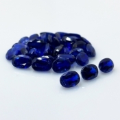 Kyanite 6x4mm Faceted Oval AA+ Gemstones Parcel - 170903