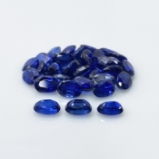 Kyanite 6x4mm Faceted Oval AA+ Gemstones Parcel - 170903