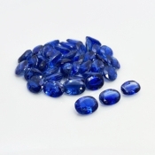 Kyanite 9X7mm Faceted Oval A Gemstones Parcel - 170914