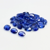 Kyanite 9X7mm Faceted Oval A Gemstones Parcel - 170914