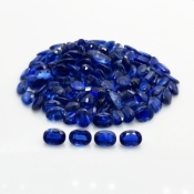 134.6 Cts. Kyanite 7x5mm Faceted Oval Shape B Grade Gemstones Parcel - Total 130 Pc.