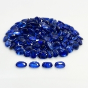 Kyanite 7x5mm Faceted Oval B Gemstones Parcel - 170873