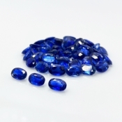Kyanite 6x4mm Faceted Oval AA Gemstones Parcel - 170895