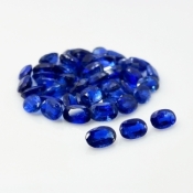 Kyanite 6x4mm Faceted Oval AA Gemstones Parcel - 170895