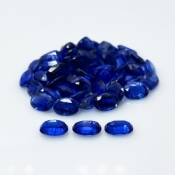 Kyanite 6x4mm Faceted Oval AA Gemstones Parcel - 170895