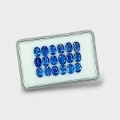 Kyanite 7x5mm Faceted Oval AAA Gemstones Parcel - 170816