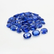 Kyanite 9X7mm Faceted Oval A Gemstones Parcel - 170909