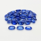 Kyanite 9X7mm Faceted Oval A Gemstones Parcel - 170909