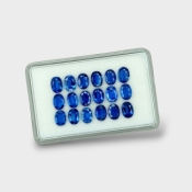 Kyanite 7x5mm Faceted Oval AAA Gemstones Parcel - 170821