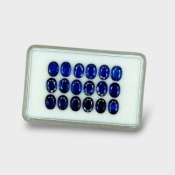 Kyanite 7x5mm Faceted Oval AAA Gemstones Parcel - 170858