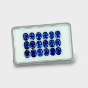 Kyanite 7x5mm Faceted Oval AAA Gemstones Parcel - 170857