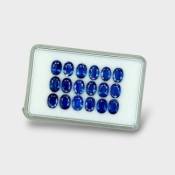 Kyanite 7x5mm Faceted Oval AAA Gemstones Parcel - 170857