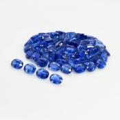 Kyanite 7x5mm Faceted Oval A Gemstones Parcel - 170875