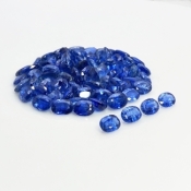 Kyanite 7x5mm Faceted Oval A Gemstones Parcel - 170875