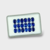 Kyanite 7x5mm Faceted Oval AAA Gemstones Parcel - 170852