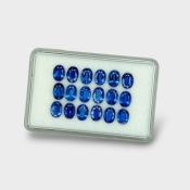 Kyanite 7x5mm Faceted Oval AAA Gemstones Parcel - 170817