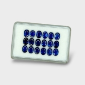 Kyanite 7x5mm Faceted Oval AAA Gemstones Parcel - 170851