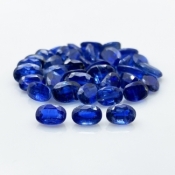 30.83 Cts. Kyanite 6x4mm Faceted Oval Shape B Grade Gemstones Parcel - Total 39 Pc.