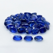 Kyanite 6x4mm Faceted Oval B Gemstones Parcel - 170906