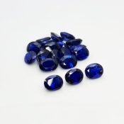 Kyanite 9X7mm Faceted Oval A+ Gemstones Parcel - 170890