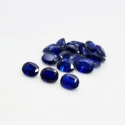 Kyanite 9X7mm Faceted Oval A+ Gemstones Parcel - 170890