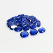 Kyanite 9X7mm Faceted Oval A+ Gemstones Parcel - 170910