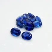 Kyanite 8X11-9X11mm Faceted Oval A+ Gemstones Parcel - 170919