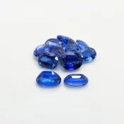 Kyanite 8X11-9X11mm Faceted Oval A+ Gemstones Parcel - 170919