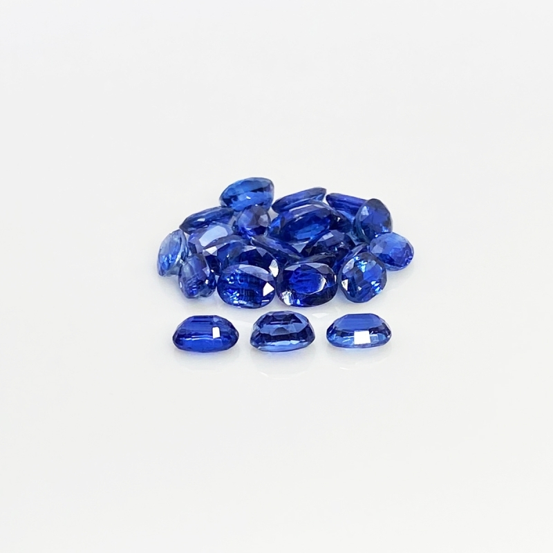 Kyanite 7x5mm Faceted Oval AA+ Gemstones Parcel - 170863