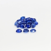 Kyanite 7x5mm Faceted Oval AA+ Gemstones Parcel - 170863