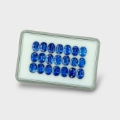 Kyanite 7x5mm Faceted Oval AAA Gemstones Parcel - 170818