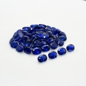 Kyanite 7x5mm Faceted Oval A+ Gemstones Parcel - 170866