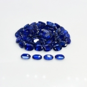 Kyanite 7x5mm Faceted Oval A+ Gemstones Parcel - 170866