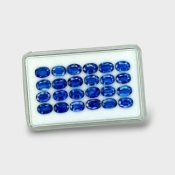 Kyanite 7x5mm Faceted Oval AAA Gemstones Parcel - 170820