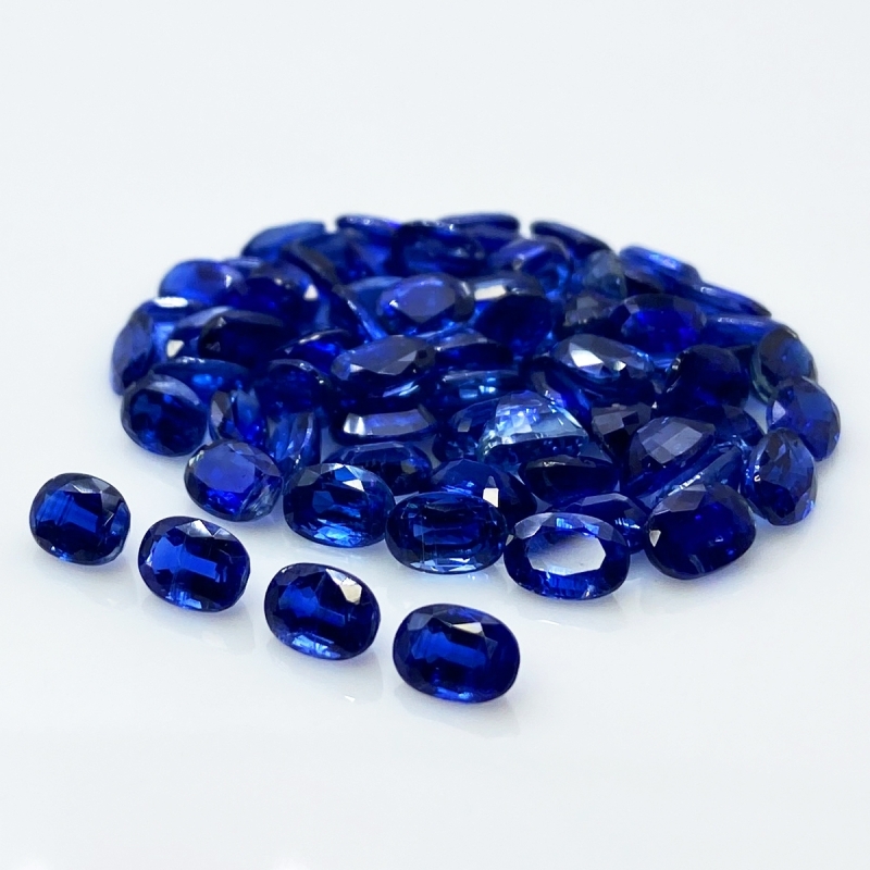 Kyanite 6x4mm Faceted Oval AA Gemstones Parcel - 170902